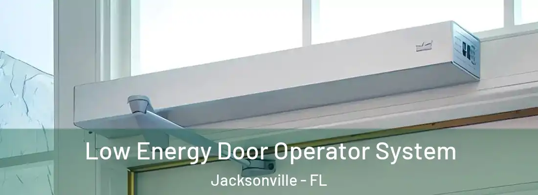  Low Energy Door Operator System Jacksonville - FL